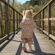 PU Rainwear Suit | Pink Floral | CeLaVi