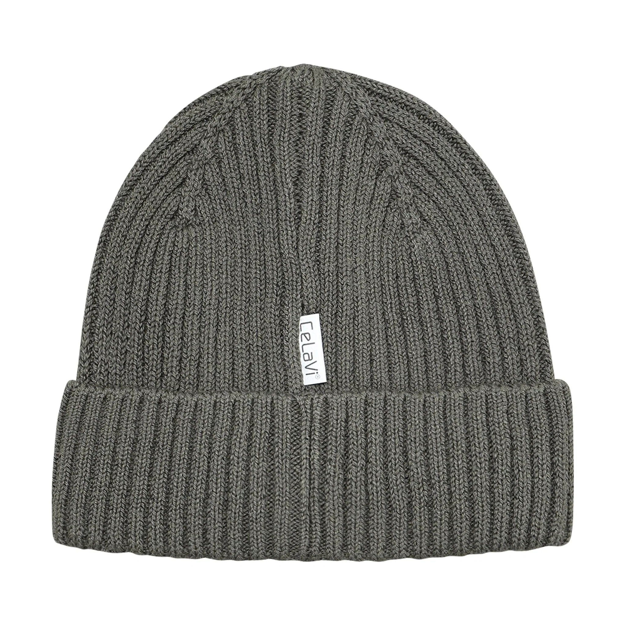 Knit Beanie | Olive | CeLaVi