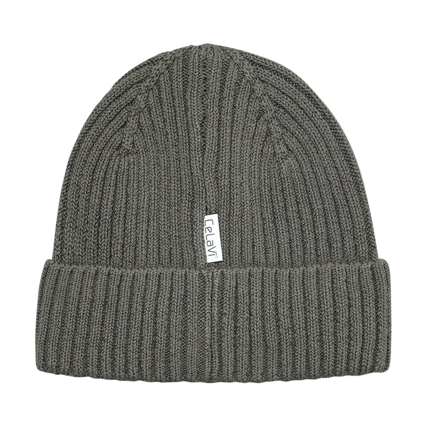 Knit Beanie | Olive | CeLaVi