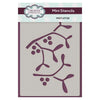 Creative Expressions Mini Stencil Mistletoe