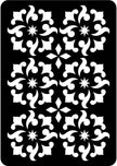 Creative Expressions Mini Stencil Swirly Motif