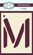 Mini Stencil Upper Case Letter