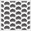 Creative Expressions Sue Wilson Seashells  6 in x 6 in Stencil