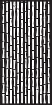 Creative Expressions Bamboo Sticks DL Stencil 4 in x 8 in (10.0 x 20.3 cm)