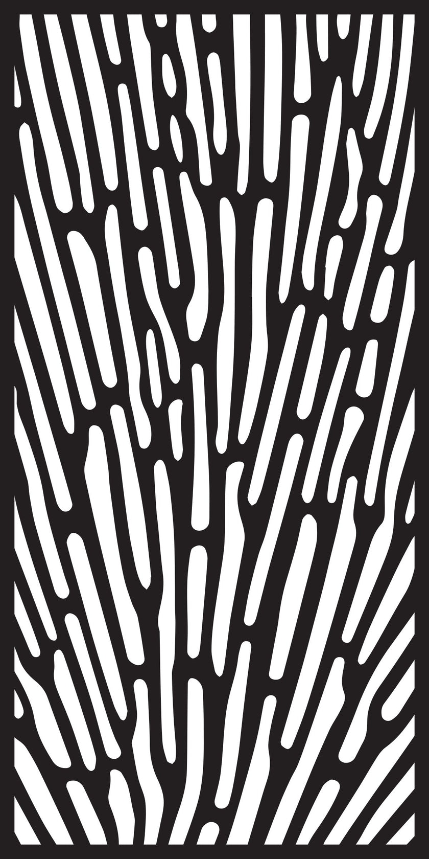 Creative Expressions Coral Rays DL Stencil 4 in x 8 in (10.0 x 20.3 cm)