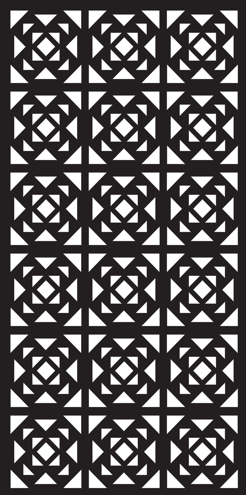 Creative Expressions Kaleidoscope DL Stencil 4 in x 8 in (10.0 x 20.3 cm)