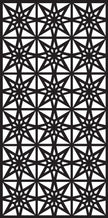 Creative Expressions Patchwork Mosaic DL Stencil 4 in x 8 in (10.0 x 20.3 cm)