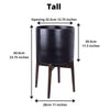 Ceza - Brass Modern Plant Stand With Black Planter