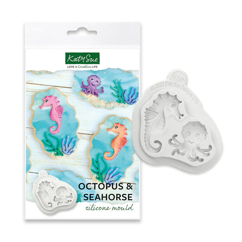 Octopus and Seahorse Silicone Mould
