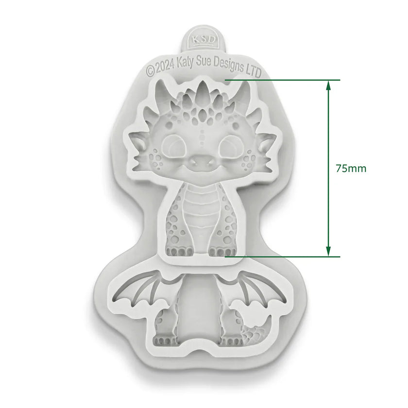 Katy Sue Easy Stand Dragon Silicone Mould
