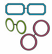 Frog's Whiskers Ink Stamp - Spectacles