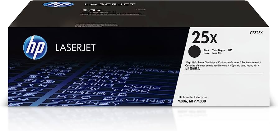 HP 25X Black LaserJet Toner Cartridge