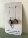 Sick Chick Mountain Snowflake Dangle Earrings #18