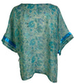PRG6320 Sheer Avatar Pure Silk Side Slit Top