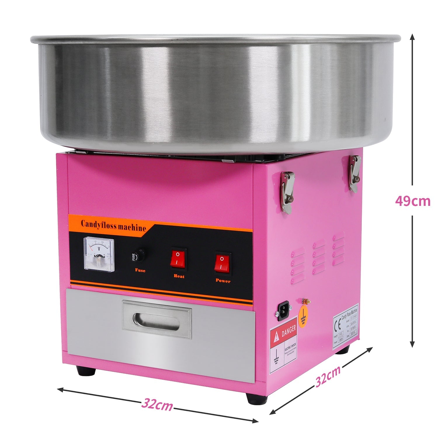 Canadian Flosser Cotton Candy Machine (Pink)