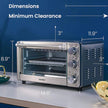 COMFEE Countertop Stainless Steel Toaster Oven - CFO-BG12