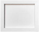 CrafTreat 3D Fold Shapes - Shadow Box White - Rectangle 4pcs