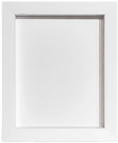 CrafTreat 3D Fold Shapes - Frames White - Rectangle Combo 4pcs