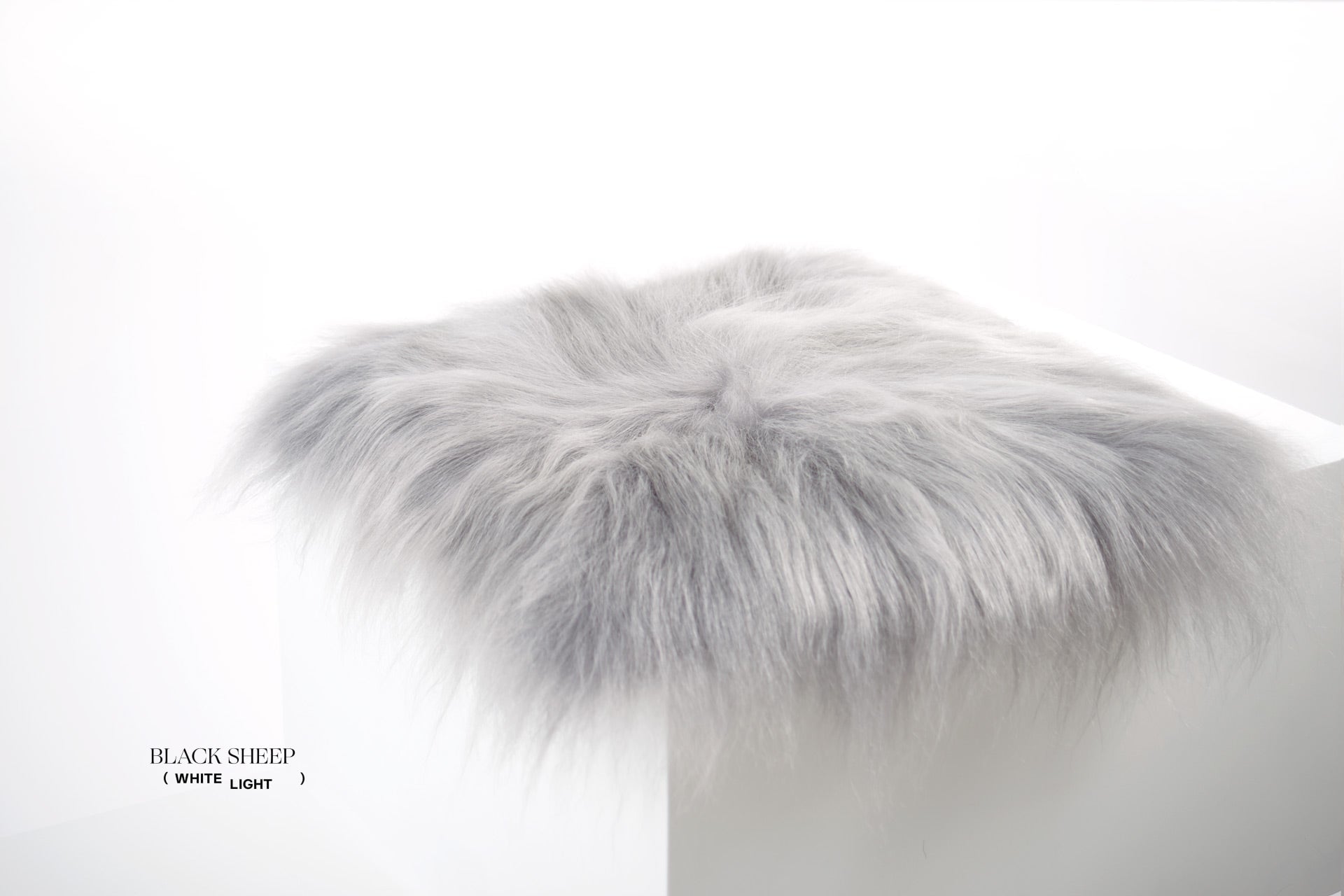 Silver Icelandic Sheepskin Chair Pad