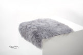 Shorn Silver Icelandic Sheepskin Chair Pad