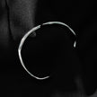 CHANBA Silver (White Gold): Avant Garde Abstract Shaped Bracelet