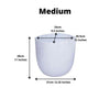 Chata - Brass Basket Planter (Multiple Sizes)