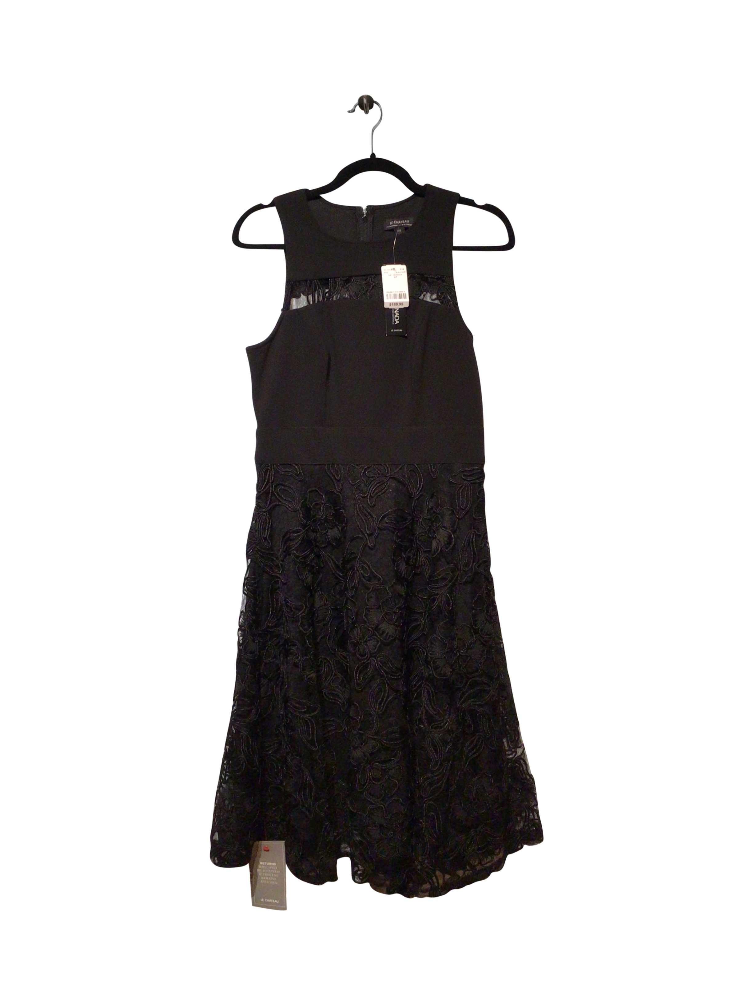 CHATEAU Regular fit Maxi Dress in Black  -  S