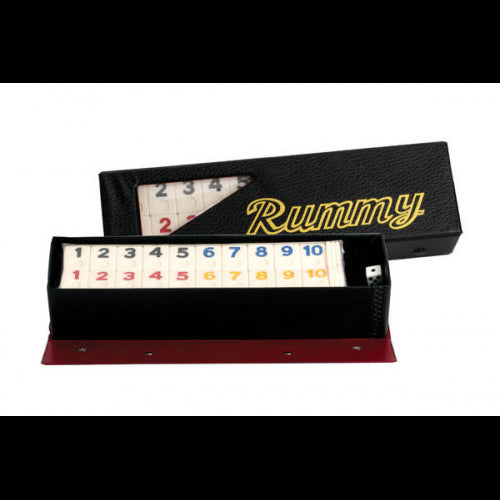 CHH Games - Jeu de Rummy Standard avec Supports en Bois