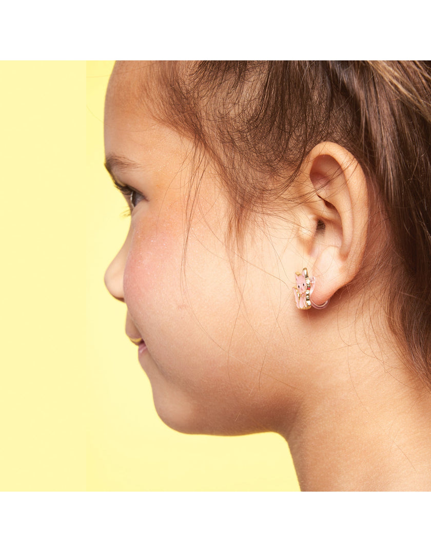 Enamel Clip-on Earrings - Pretty Pony - Girl Nation