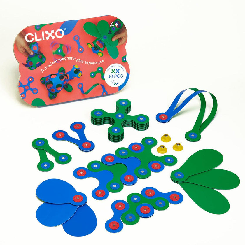 CLIXO - Crew Pack - Blue/Green (30Pcs)