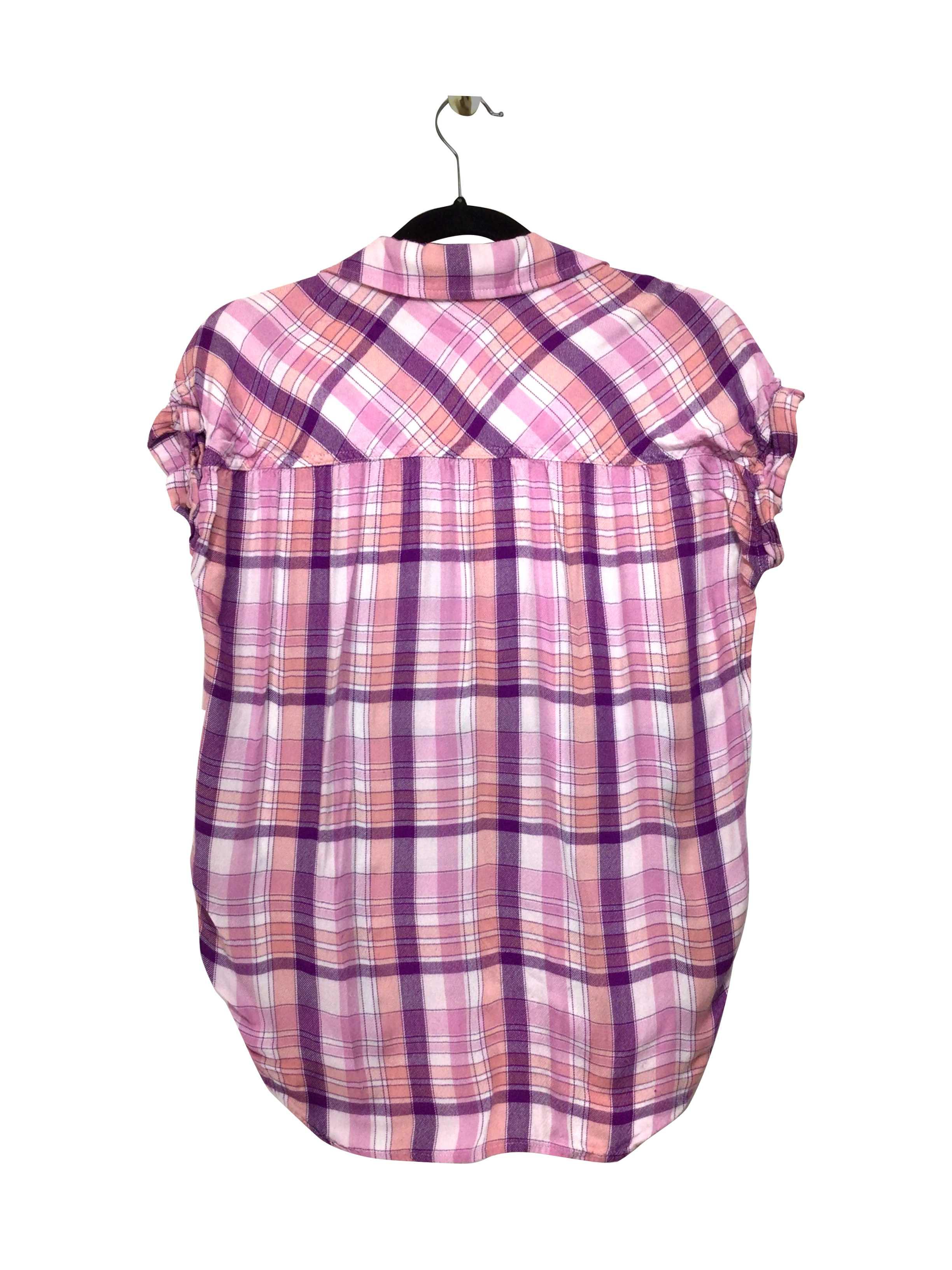 CLOTH & STONE Regular fit Button-down Top in Pink  -  XS