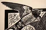 'Three Swallows' hand print