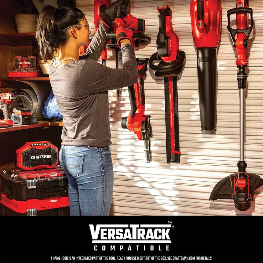 CRAFTSMAN CMCPHT818D1 20V MAX* Pole Cordless Hedge Trimmer, 18-Inch - Refurbished with Full Manufacturer Warranty