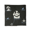 Couverture d'emmaillotement en coton biologique (Iron/Pirate)