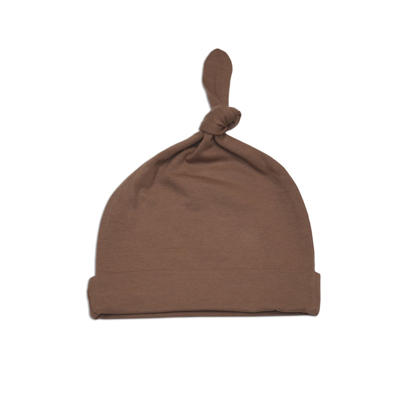 Organic Cotton Knot Hat (Brownie)