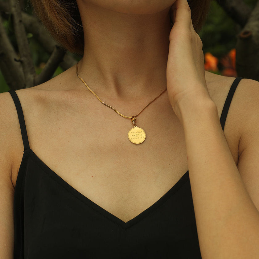 ZODIAC CONSTELLATION Double Sided Charm