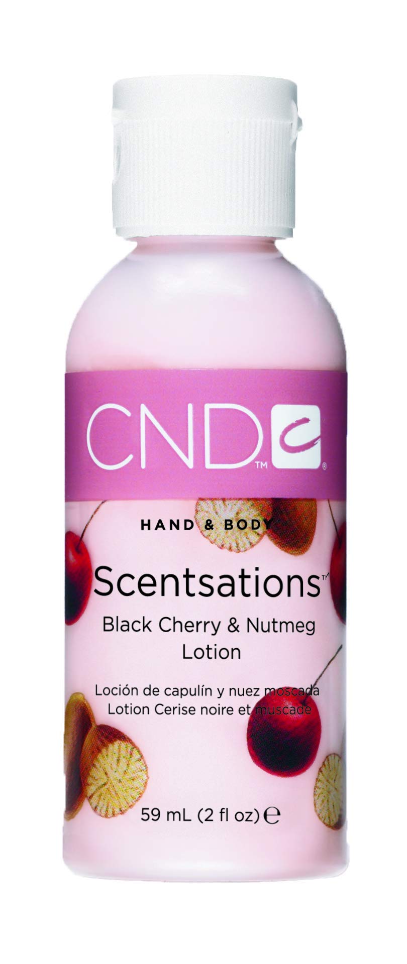 CND - Scentsations Cerise Noire & Muscade/Black Cherry & Nutmeg Lotion 2 oz.