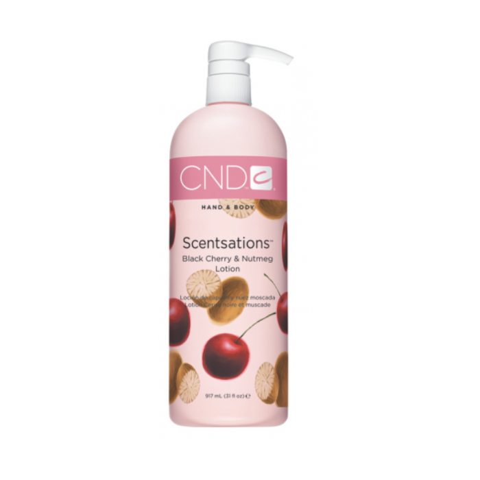 CND - Scentsations Cerise Noire & Muscade/Black Cherry & Nutmeg Lotion 31 oz