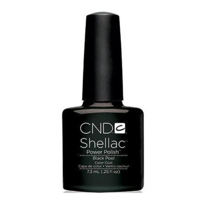 CND - Shellac Black Pool 1/4 oz