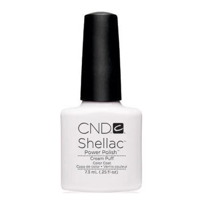 CND - Shellac Cream Puff 1/4 oz