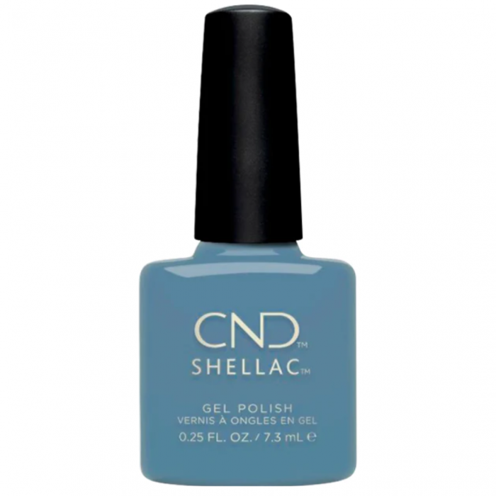 CND - Shellac Frostedseaglass 0.25 oz #432 Color World Collcetion 2022