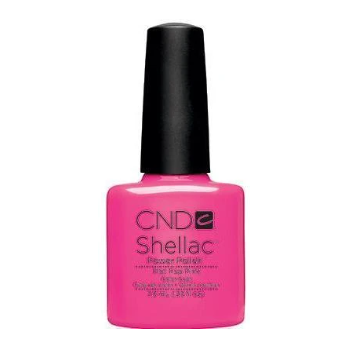 CND - Shellac Hot Pop Pink 1/4 oz