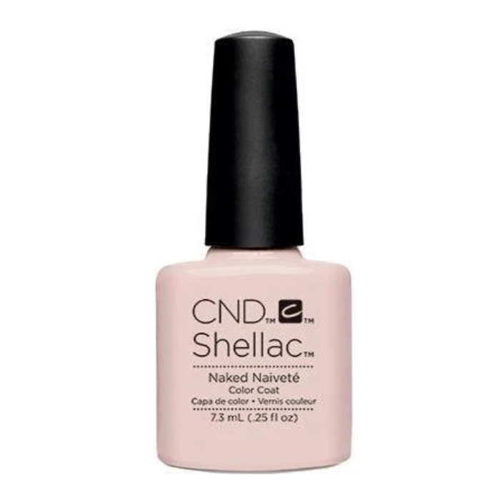 CND - Shellac Naked Naiveté 1/4 oz 