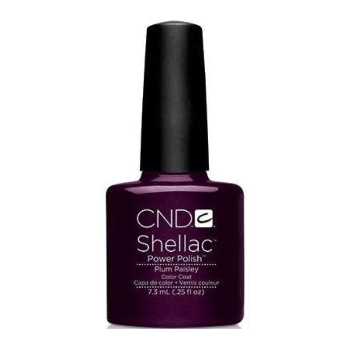 CND - Shellac Plum Paisley