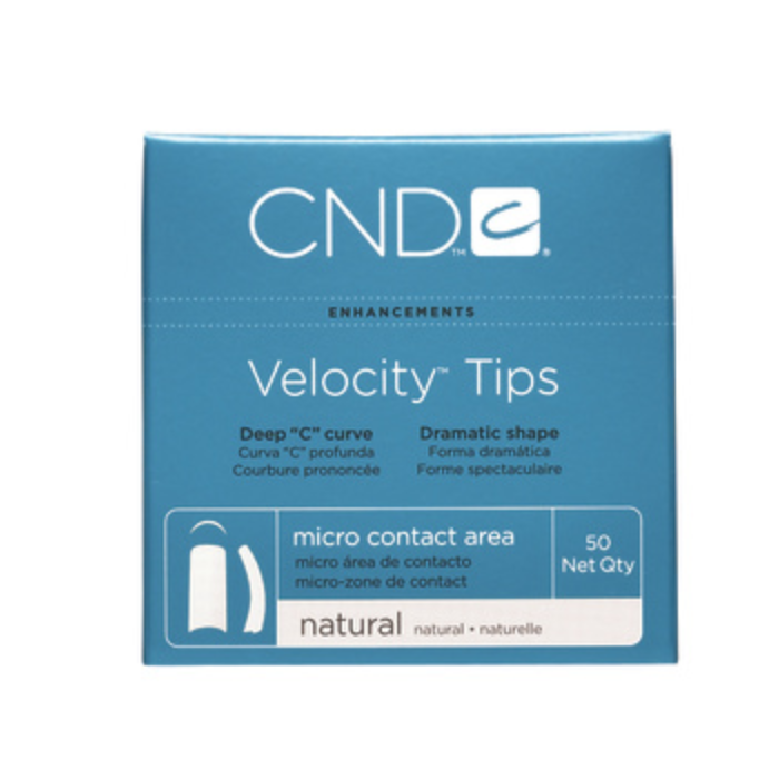 CND - Velocity Natural tips #3 (Box of 50)