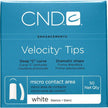CND - Velocity Tips White 50Pk