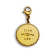 ZODIAC CONSTELLATION Double Sided Charm