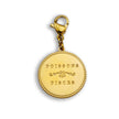 ZODIAC CONSTELLATION Double Sided Charm