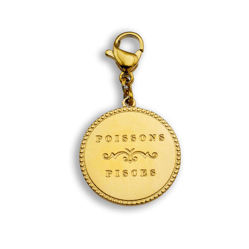 ZODIAC CONSTELLATION Double Sided Charm