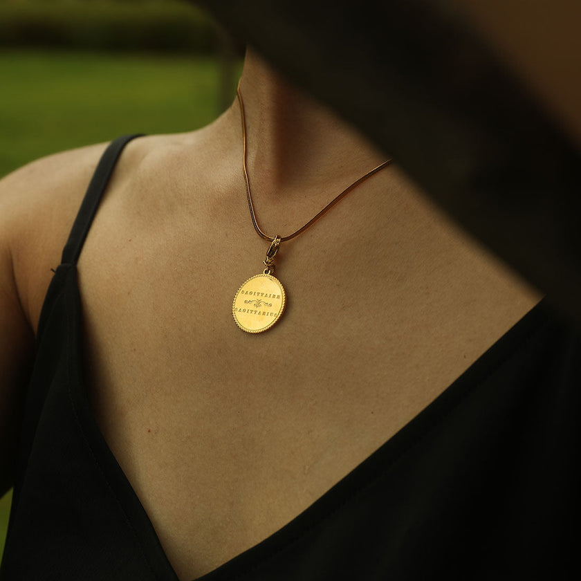 ZODIAC CONSTELLATION Double Sided Charm